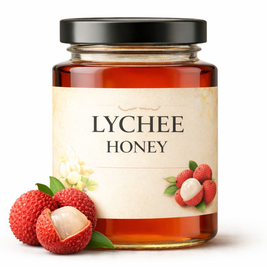Lychee Honey jar &mdash;  We Globbal export